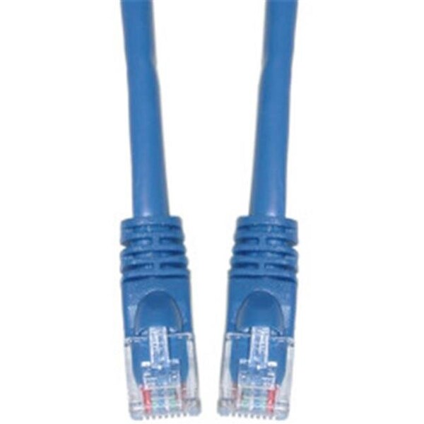 Cable Wholesale CableWholesale 13X6-06102 Cat6a Blue Ethernet Patch Cable Snagless Molded Boot 500 MHz 2 foot 13X6-06102 - main